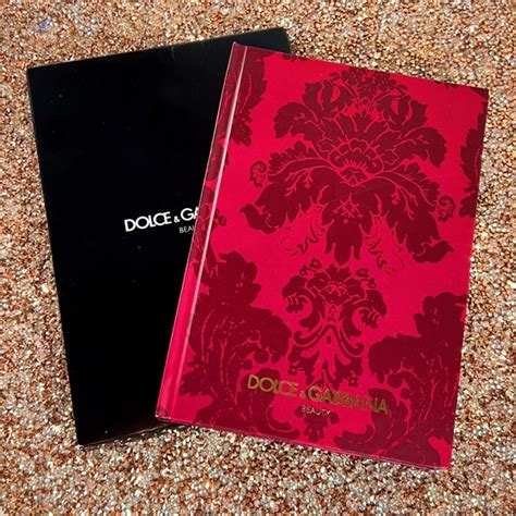 dolce gabbana beauty notebook|Design notebooks .